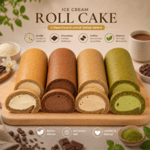 Bolu Gulung Ice Cream